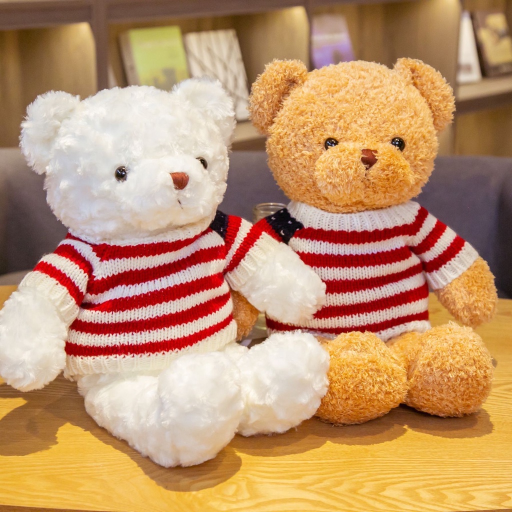Gấu Teddy Nhồi Bông Dễ Thương Kích Thước 30/40/50cm