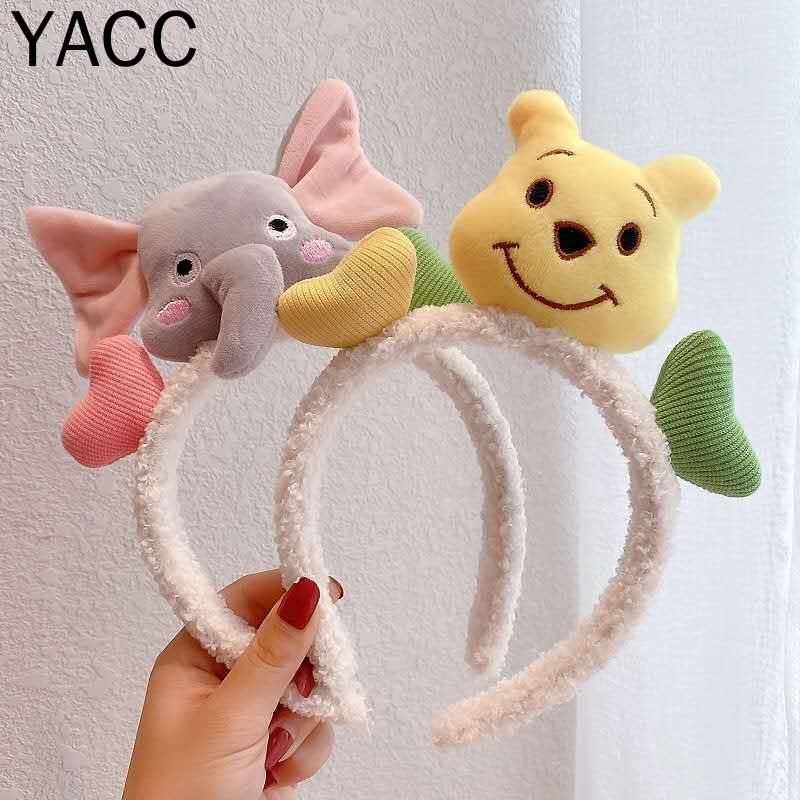 Cài tóc hình thú nhồi bông dễ thương dành cho nữ