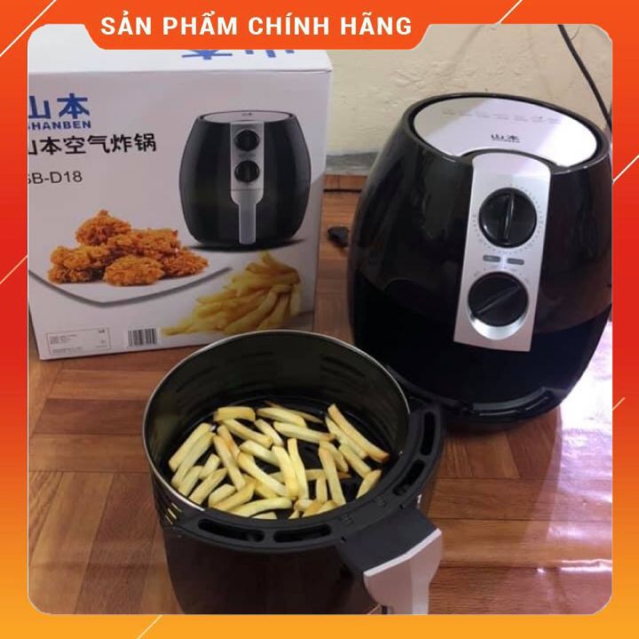 Nồi chiên không dầu Air Fryer SHANBEN SB-D18 4,5L