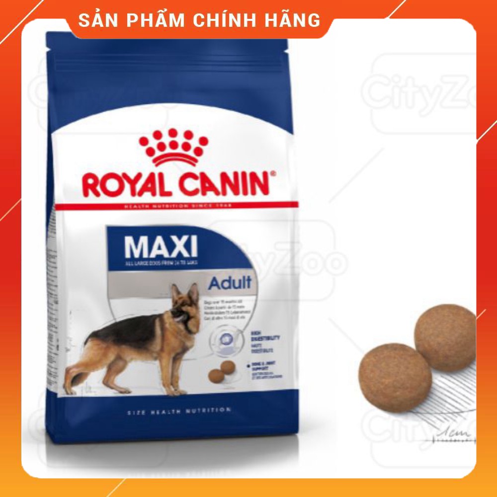 10kg thức ăn cho chó Royal Canin maxi Adult chó trưởng thành