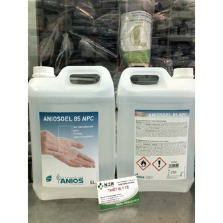 [CHÍNH HÃNG] CAN 5L 5 Lít DUNG DỊCH NƯỚC RỬA TAY KHÔ SÁT KHUẨN TAY NHANH ANIOS Aniosgel 85 NPC CỦA PHÁP CAN 5L 5 LÍT