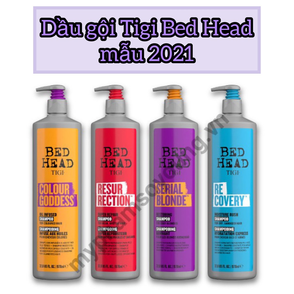 Bộ Dầu Gội Xả TIGI BED HEAD 970ML và 400ML (Mẫu mới 2021)