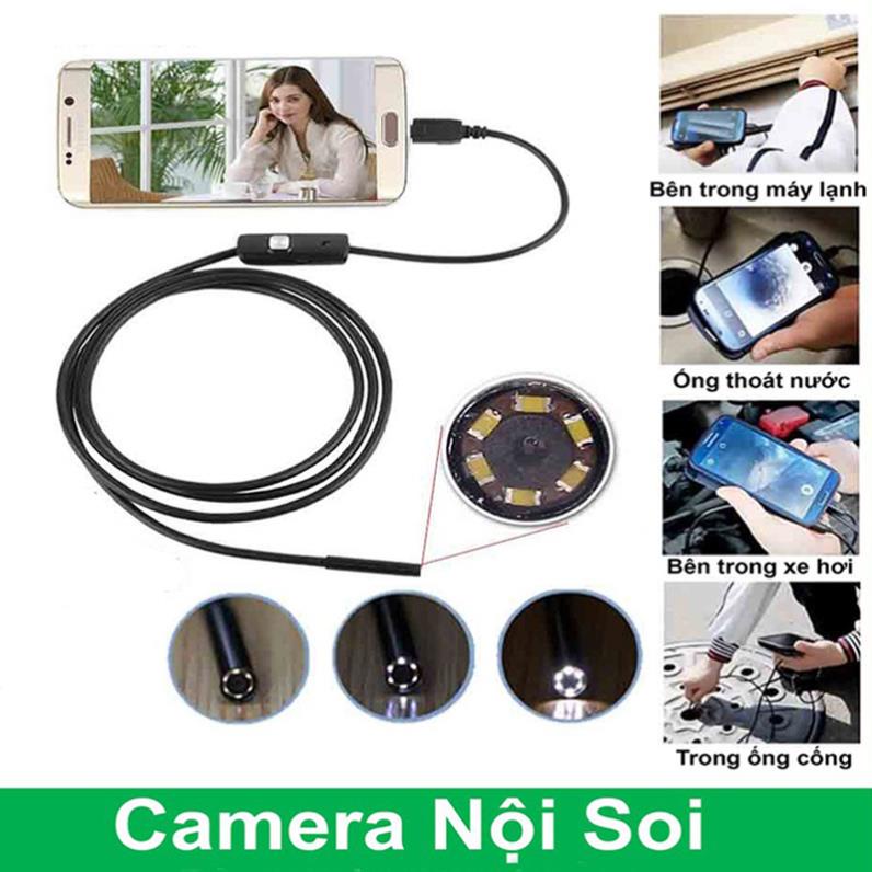 Hút Ráy Tai Camera wifi✔️Chính Hãng✔️ 3 trong 1 có đèn LED, Nội Soi Tai Mũi Họng,Kết Nối Với Điện Thoại , Laptop