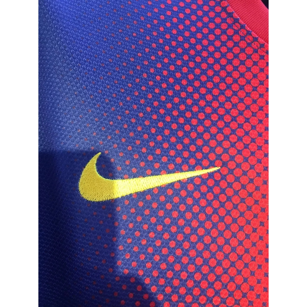 Áo Bóng Đá Đội Tuyển Barcelona 2012 2013 Phong Cách retro