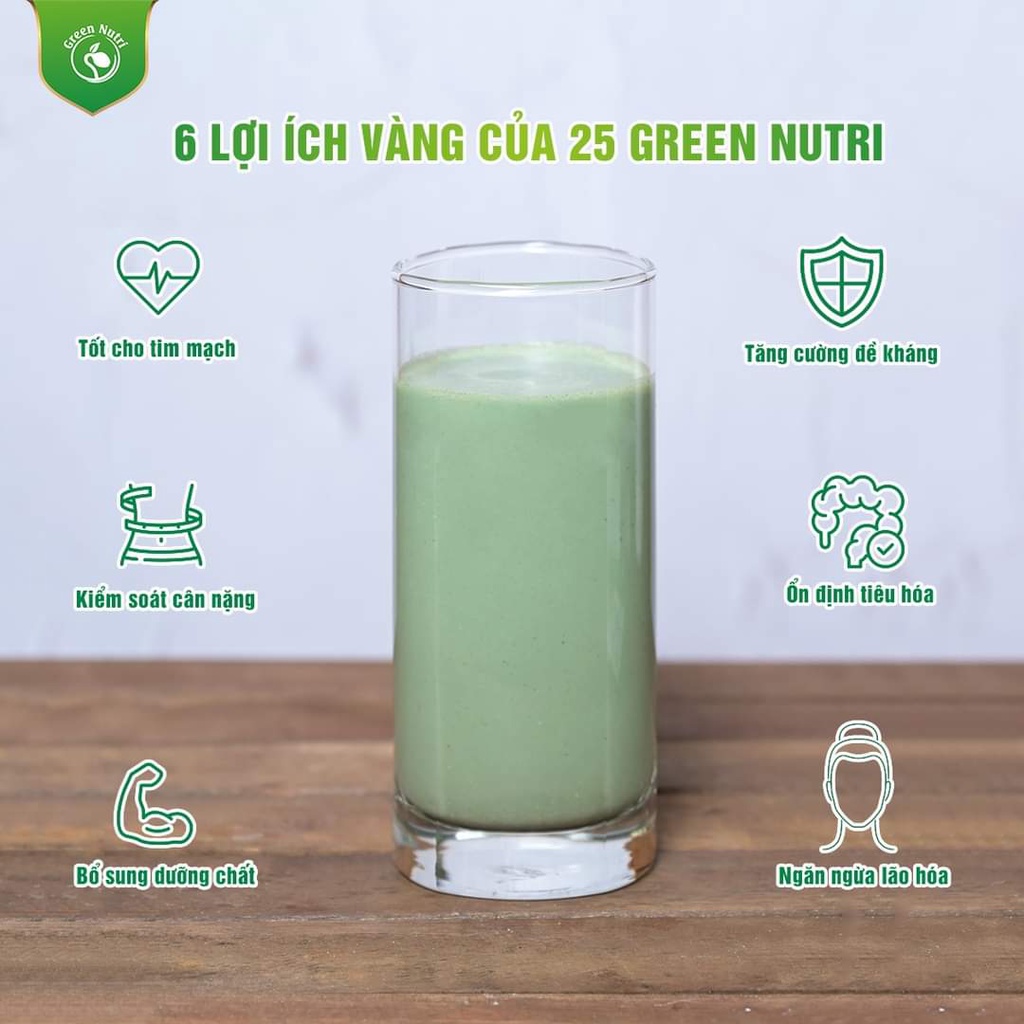 Sữa Hạt Ngũ Cốc 25 Green Nutri Lon 750gr