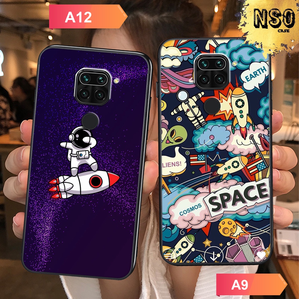 Ốp lưng redmi note 9 In Hình Phi Hành Gia Chất