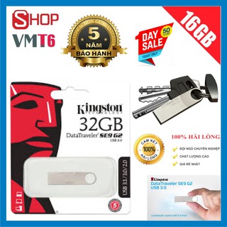 USB Kingston 32GB DataTraveler SE9 G2 tốc độ 3.0 - Bảo hành 5 năm !!!