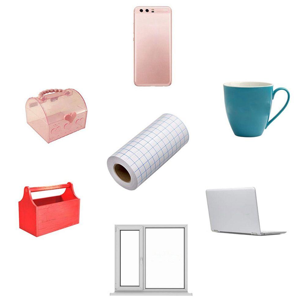 Đề Can Vinyl Màu Đen Dán Tường / Xe Hơi Trang Trí Họa Tiết Lưới