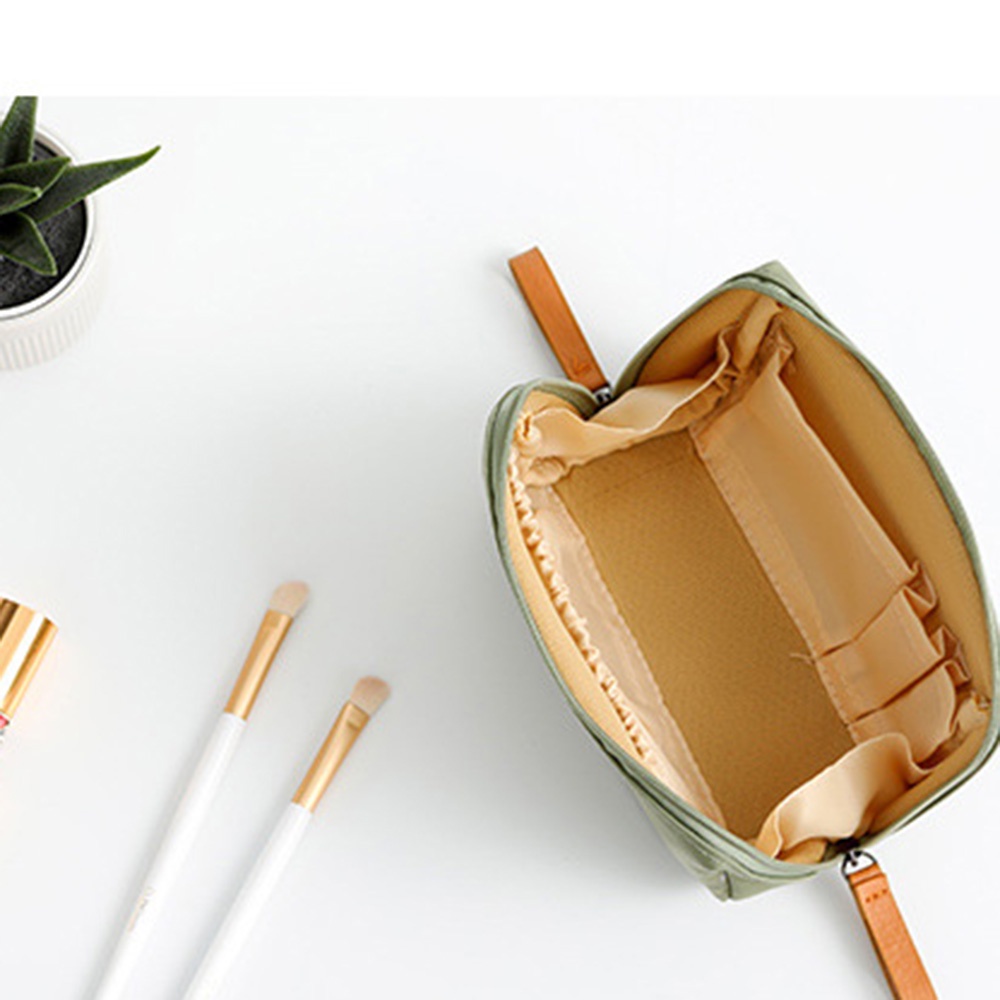 Túi Đựng Mỹ Phẩm Son Môi Mini Cầm Tay Du Lịch Tiện Lợi Cho Nữ