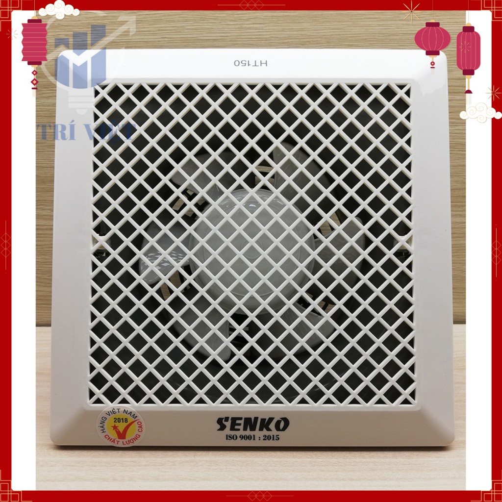 Quạt hút mùi gắn trần Senko HT150 (30W) - Gắn Trần thạch cao - Quạt hút mùi nhà bếp, vệ sinh - Bảo hành 12T