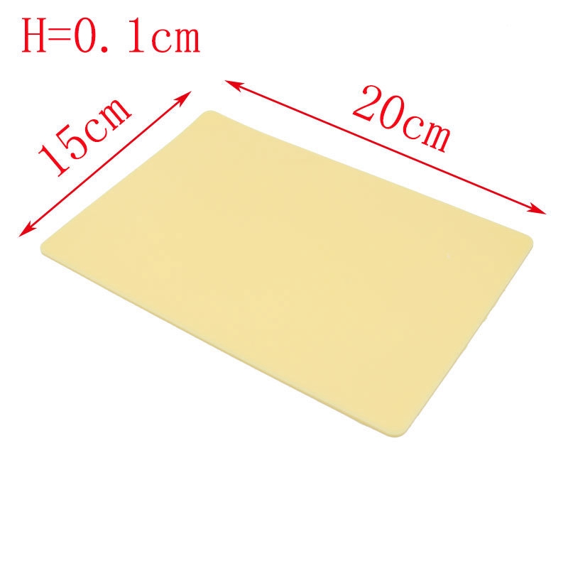 Da Silicon Thực Hành Xăm Hình 15 * 20 * 0.1cm