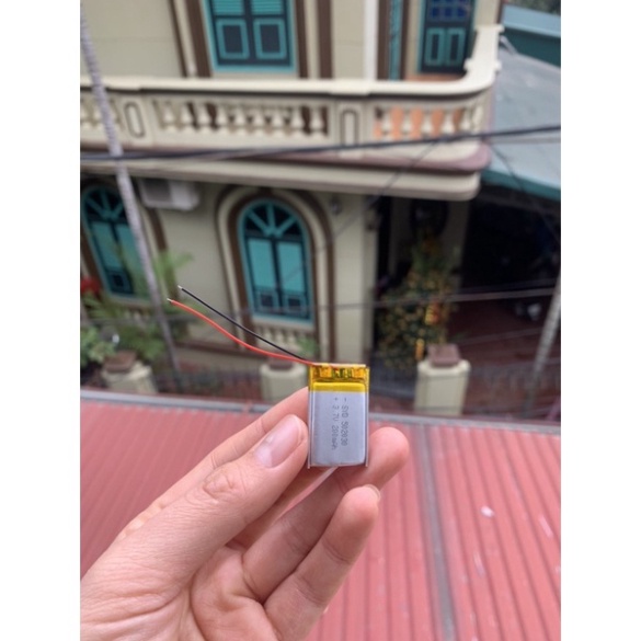 Pin Li-Po 3.7V 502030- 200mAh và 502035- 300mAh cho Dock sạc tai nghe Bluetooth, Loa Bluetooth, Các thiết bị điện tử..