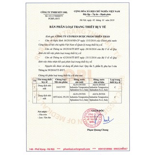 Nước mắt nhân tạo Oftaial Plus