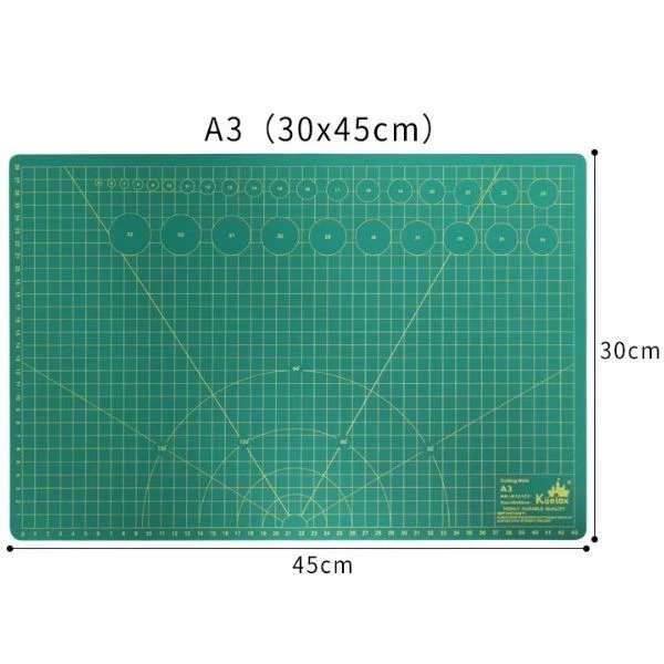 Dụng cụ Bảng cắt kỹ thuật mô hình Cutting Mat Kuelox A3