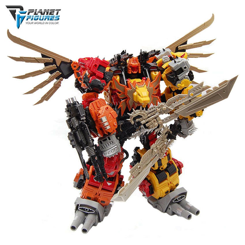 Bộ 5 Mô hình JINBAO Transformers Combiner Predaking DF-01 K.O Oversize