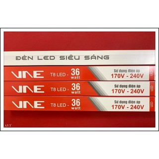 Bóng Đèn LED Tuýp T8 VNE SIÊU SÁNG 36W - Bóng Đèn LED 1m2 - Bảo Hành 2 Năm 1 Đổi 1