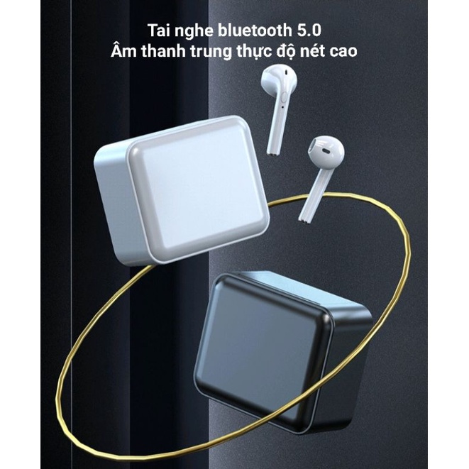 Tai Nghe Bluetooth Kiêm Pin Sạc Dự Phòng 10000 mAh KM-K99 Kiêm Giá Đỡ Điện Thoại