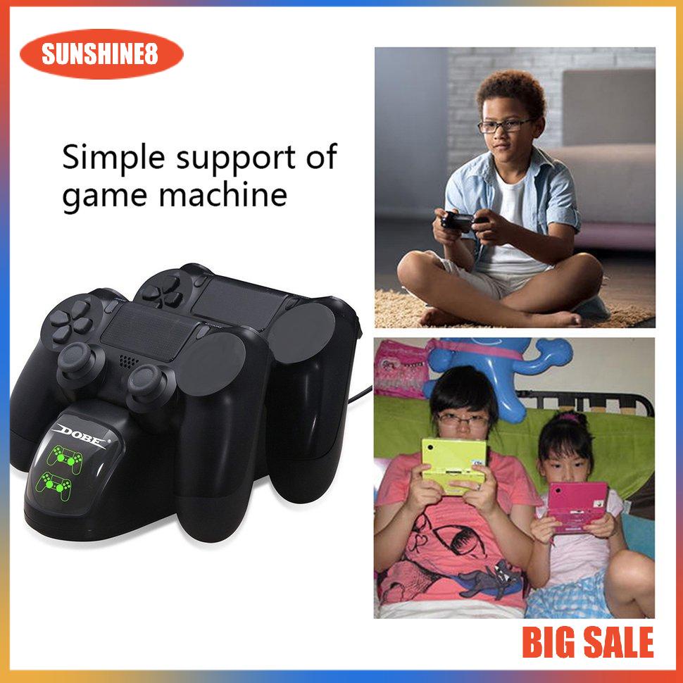 【SUN】Control Durable Charger USB Charging Station With Dock Dual Charger Gamepad