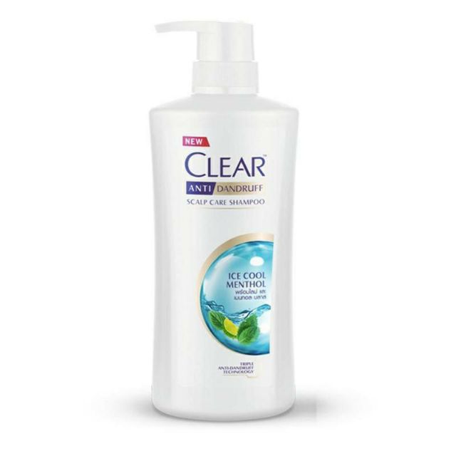 Dầu gội Clear bạc hà 480ml Thái Lan