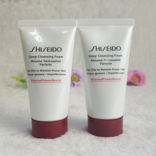 [CHÍNH HÃNG] Shiseido sữa rửa mặt tạo bọt Deep Cleansing Foam 50ml