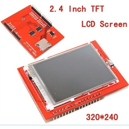 Mô Đun Màn Hình Cảm Ứng Lcd 2.4 "cho Arduino Uno Shield