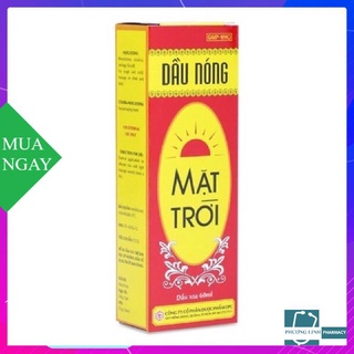 DẦU NÓNG MẶT TRỜI OPC 60ml