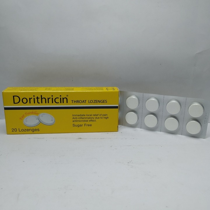 Viên Ngậm Dorithricin Đức - Hộp 20 viên