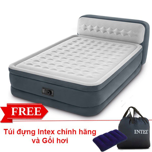 giường hơi tự phồng công nghệ mới có đầu giường 64448 tặng 2 gối hơi cao cấp tri giá 120k