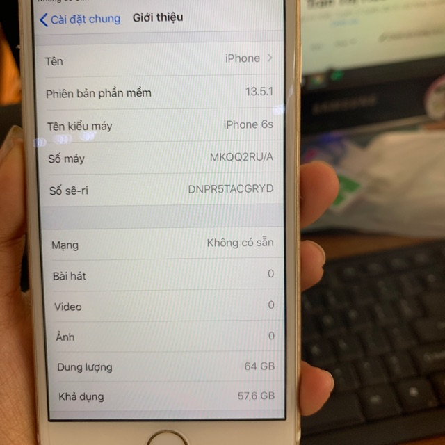 ĐIỆN THOẠI IPHONE 6S dung lượng 64GB