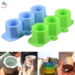 Khuôn silicon làm chậu trồng cây kiểu dáng sáng tạo