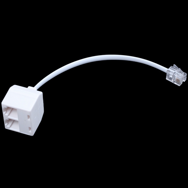Đầu Chia Cổng 1 Thành 2 Ổ Cắm Điện Thoại Rj11 6p4c | BigBuy360 - bigbuy360.vn