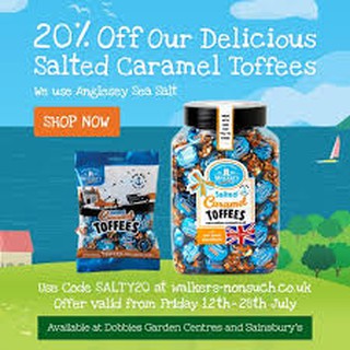 Kẹo walker's toffee bơ sữa caramel muối biển 150g gói