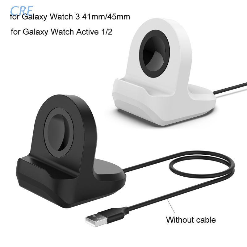 Đế Sạc Chất Liệu Silicone Cho Samsung - Galaxy Watch 3 R840 R850 Active 1 / 2 Sm-R500 Sm-R820 Sm-R830