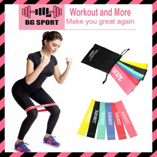 Set 4-5-6 Dây Cao Su Kháng Lực Mini Band Aolikes Tập Gym Thể Hình