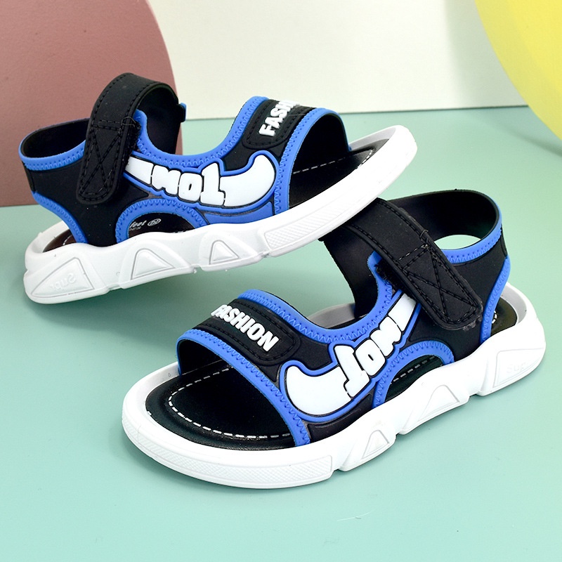 Giày Sandal Đế Mềm Thời Trang Mùa Hè Hàn Quốc Cho Bé Trai 2-8 Tuổi