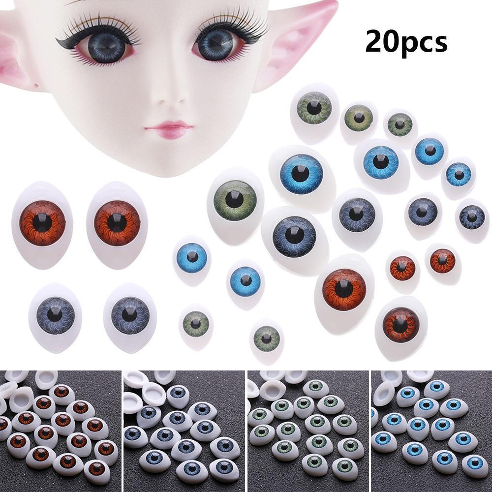 Set 20 Mắt Búp Bê 4 Màu Vui Nhộn
