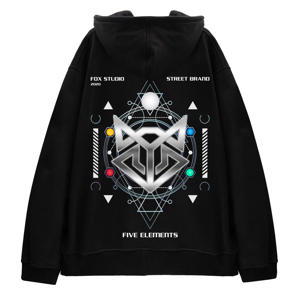 ÁO HOODIE STREET FOX ELEMENTS