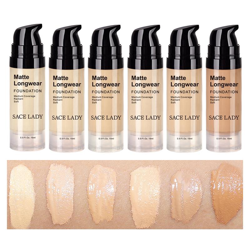 Makeup Base Cream Matte Concealer Brighten Moisturizer Liquid Face Foundation