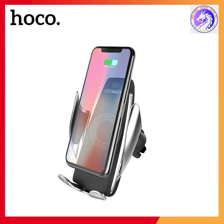 GIÁ Đỡ Điện Thoại Xe Hơi HOCO CA34 Tự động cảm ứng Kiêm sạc không dây