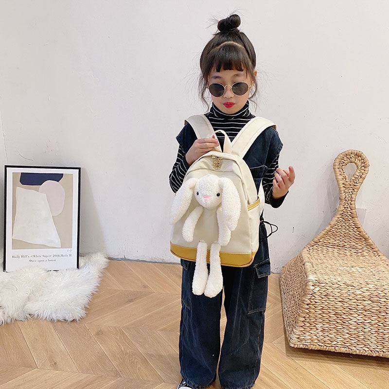 Ba Lô Đi Học / Du Lịch Hình Thỏ bunny Dễ Thương Xinh Xắn Dành Cho Bé