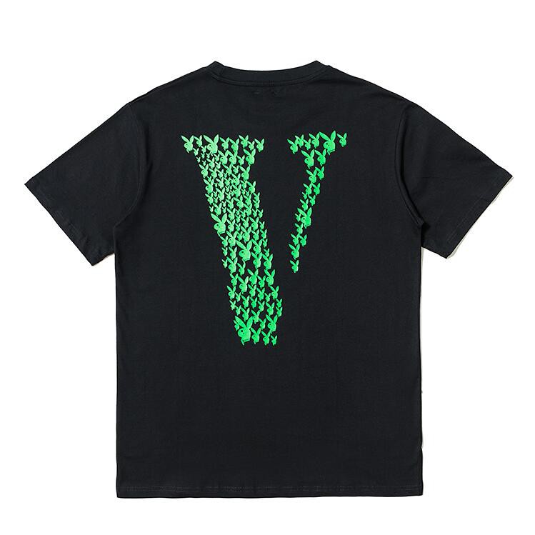Áo Thun Tay Ngắn In Chữ Vlone