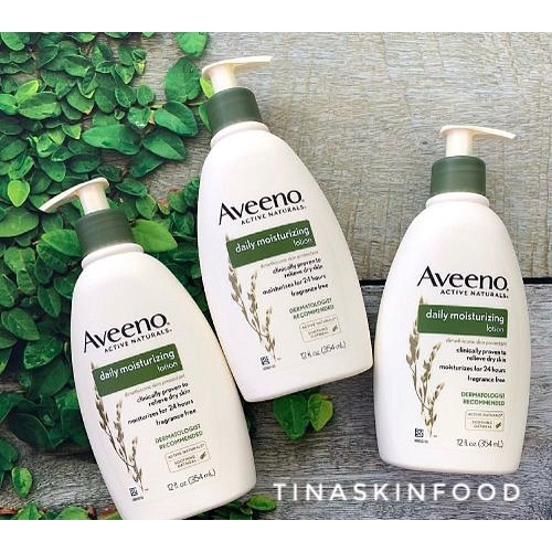 Sữa dưỡng thể Aveeno lotion dưỡng ẩm cho người lớn dưỡng ẩm sâu aveeno