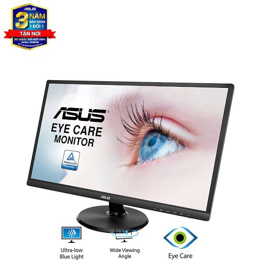 Màn Hình LCD Asus VA249HE 23.8" (1920 x 1080/VA/5ms) - Hàng chính hãng new 100% | BigBuy360 - bigbuy360.vn