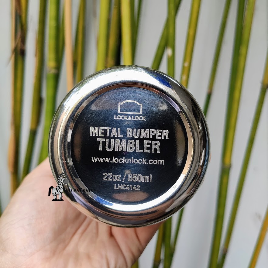 Bình Giữ Nhiệt Lock&amp;Lock Bumper Bottle dung tích LHC4142SLV