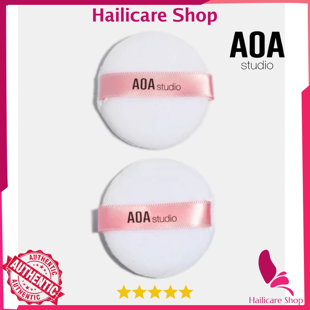 [Nhập Mỹ] Bông Trang Điểm AOA Cotton Powder Puff