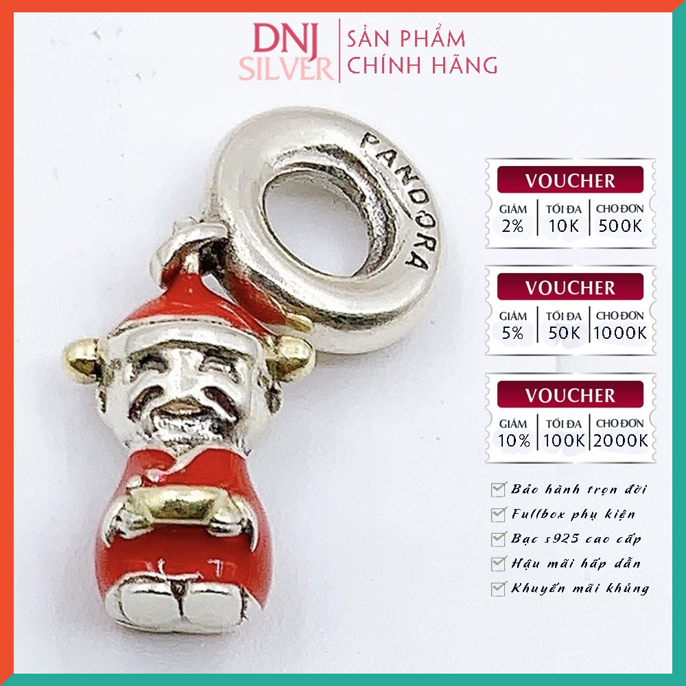 Vòng tay bạc 925 cao cấp - Vòng tay charm bạc Cá chép hóa rồng, mang ý nghĩa may mắn - DNB035