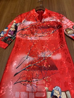 Đầm gấm tết 2019