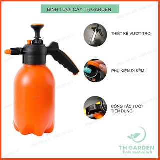 Bình Tưới Cây TH Garden - Bình Xịt Nước Tưới Cây Cảnh, Cây Hoa - Nhựa HDPE  cao cấp siêu bền