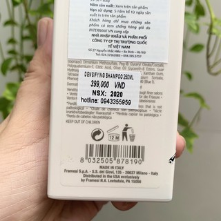 DẦU GỘI CHĂM SÓC TÓC RỤNG VÀ KÍCH THÍCH MỌC TÓC FRAMESI Morphosis Densifying 250ml