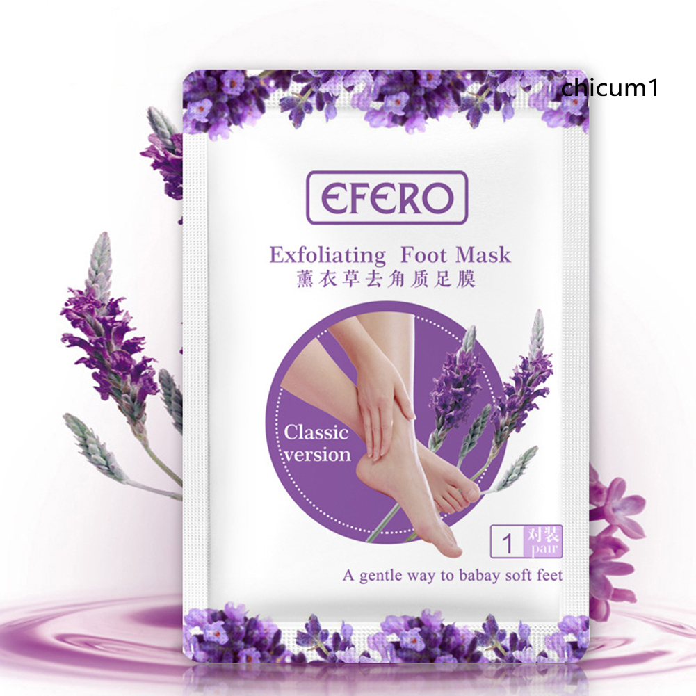 Mặt Nạ Chân Chiết Xuất Hoa Oải Hương Dùng Tẩy Tế Bào Chết Dưỡng Ẩm